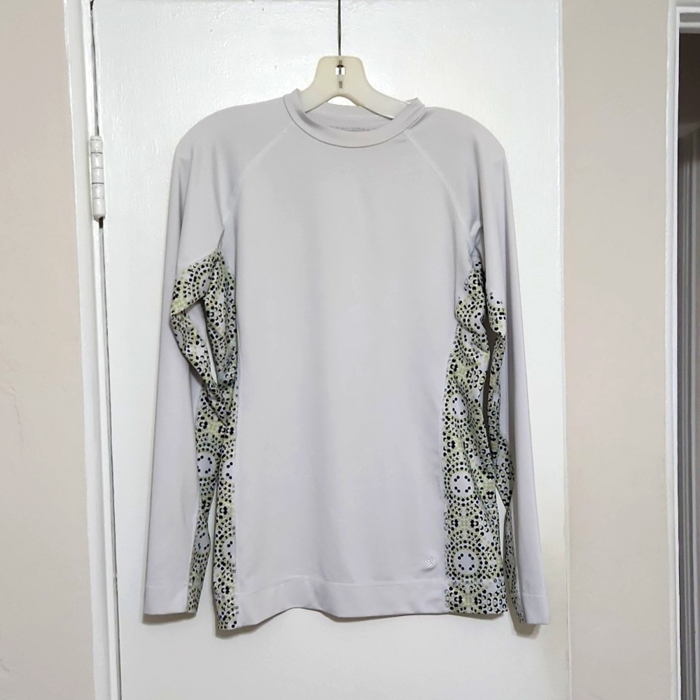 Columbia rashguard omni shade surf swim shirt